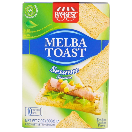 KOSHER SESAME MELBA TOAST PASKESZ (10X20GR.) 200 GR.