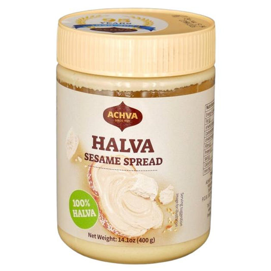 KOSHER SESAME SPREAD CREAM  ACHVA 400 GR.