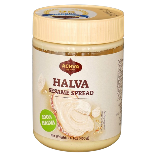 KOSHER SESAME SPREAD CREAM  ACHVA 400 GR.