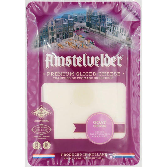 KOSHER SLICED GOAT CHEESE AMS 125 GR.