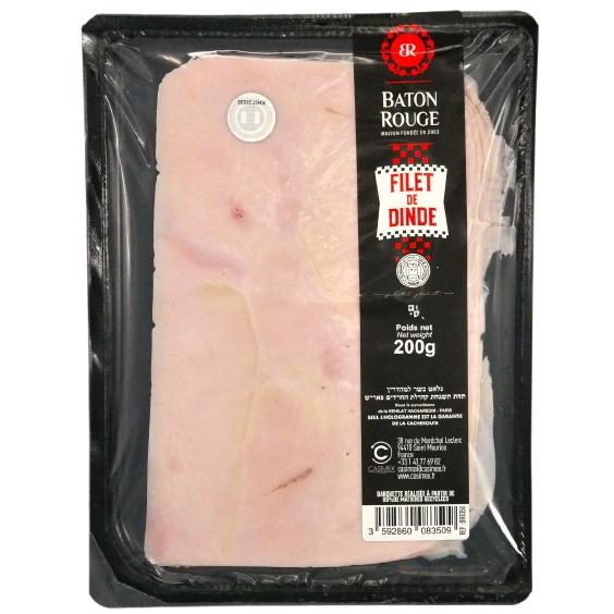 KOSHER SLICED TURKEY BREAST ROTTENBERG BR 200 GR.