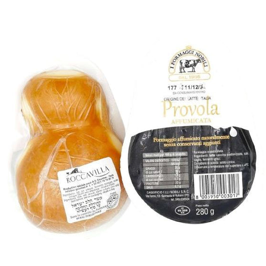 KOSHER SMOKED PROVOLA CHEESE KIF 300 GR.