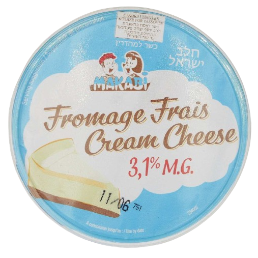 KOSHER SOFT FRESH CHEESE LIGHT 3.1% (FROMAGE FRAIS) MK 500 GR.