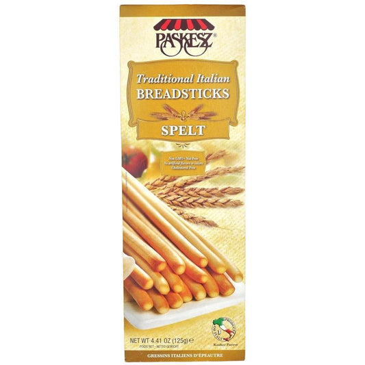 KOSHER SPELT BREADSTICKS PASKESZ 125 GR.
