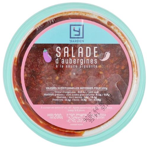 KOSHER SPICY EGGPLANT SALAD YARDEN 200 GR.