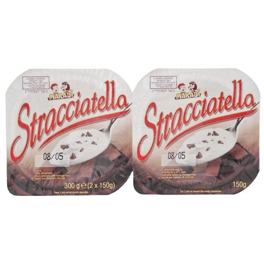KOSHER STRACIATELLA YOGURT MK 2 X 150 GR.