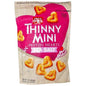 KOSHER THINNY MINI PRETZELS FLAT HEARTS SEA SALT 200 GR.