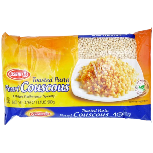 KOSHER TOASTED PASTA COUSCOUS OSEM 500 GR.