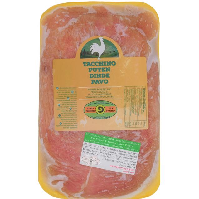 KOSHER TURKEY BREAST SLICED  PINSON 900 GR.