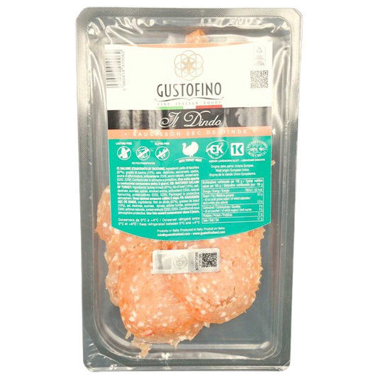 KOSHER TURKEY BRESAOLA SALAMI  GF SL 80 GR.