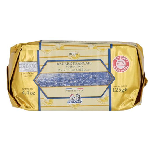 KOSHER UNSALTED BUTTER MK 125 GR.