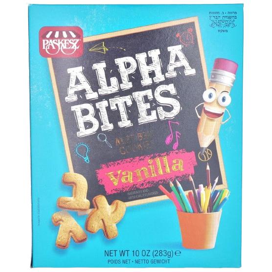 KOSHER  VANILLA COOKIES ALPHA BITES 283 GR.