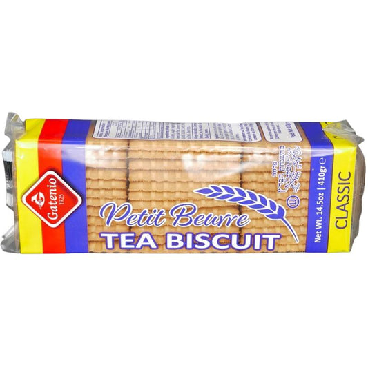 KOSHER VANILLA PETIT BEURRE BISCUITS GATTEGNO 410 GR.