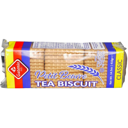 KOSHER VANILLA PETIT BEURRE BISCUITS GATTEGNO 410 GR.