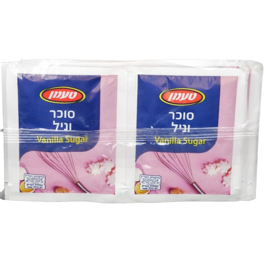 KOSHER VANILLA SUGAR TAAMAN 10 X 10 GR.