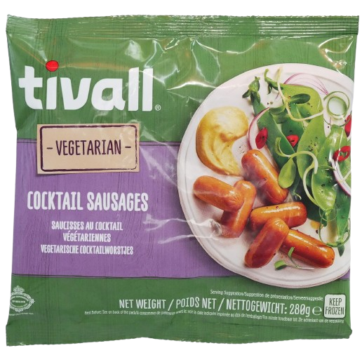 KOSHER VEGAN FRANKFURTER COCKTAIL TIVALL 280 GR.