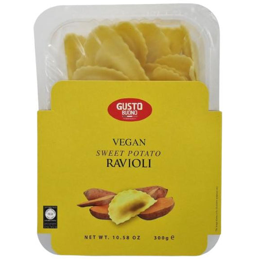 KOSHER VEGAN RAVIOLI  FILLED WITH SWEET POTATO 