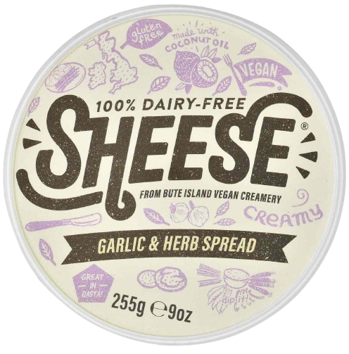 KOSHER VEGAN SHEESE GARLIC & HERB SPREAD 255 GR.