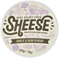 KOSHER VEGAN SHEESE GARLIC & HERB SPREAD 255 GR.
