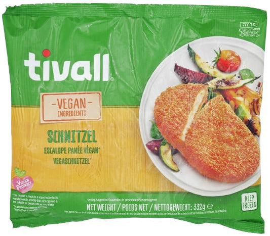 KOSHER VEGAN SHNITZEL EXTRA THIN TIVALL 564 GR.