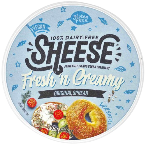 KOSHER VEGAN SPREAD ORIGINAL SHEESE  255 GR.