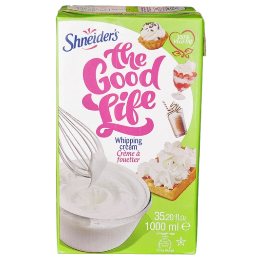 KOSHER WHIPPING CREAM PARVE SHNEIDERS 1 LT.