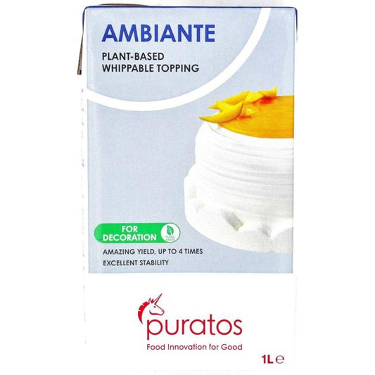 KOSHER WHIP TOPPING DAIRY FREE PURATOS 1 LT.