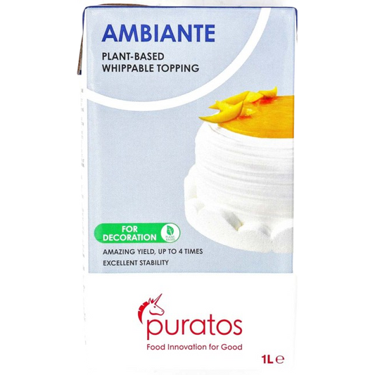 KOSHER WHIP TOPPING DAIRY FREE PURATOS 1 LT.