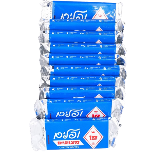 MAN KOSHER CHOCOLATE COATED WAFERS 10 X 22 GR.