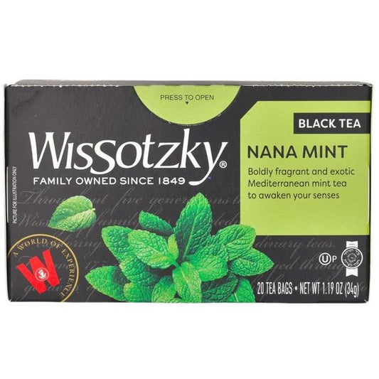 NANA MINT KOSHER TEA WISSOTZKY KLP 40 GR. 