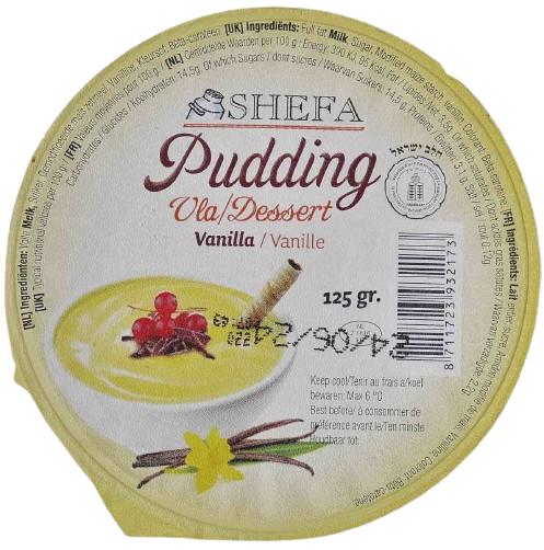 KOSHER VANILLA  YOUGURT SHEFA 125 GR.