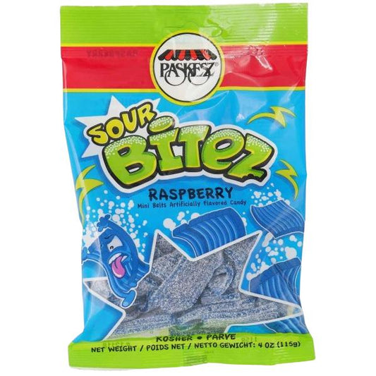 SOUR BITEZ MINI LAMPONE 115 GR.