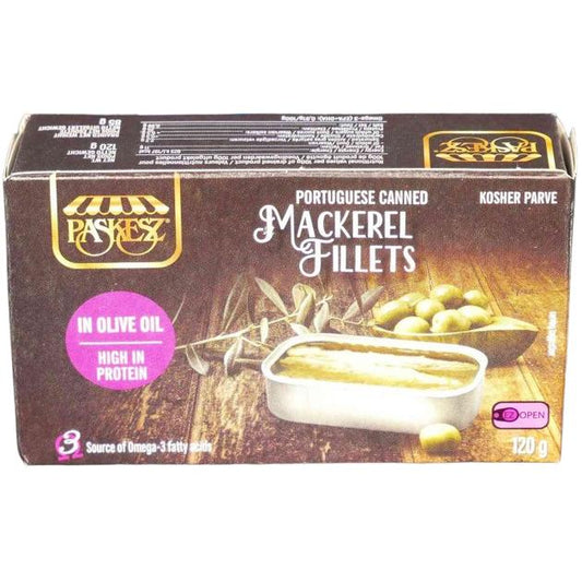 FILETTI DI SPIGOLA KOSHER IN OLIO D'OLIVA 120 GR.