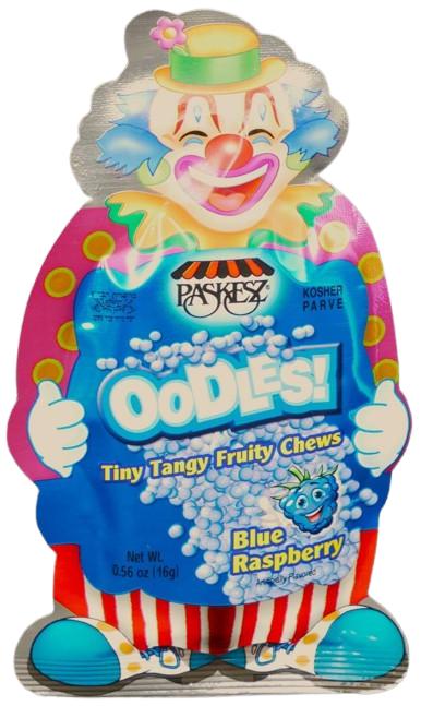 OODLES CLOWN GUSTO LAMPONE KOSHER  16 GR.