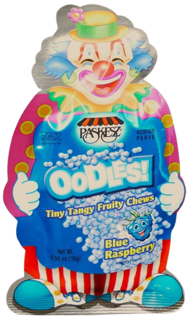 KOSHER OODLES CLOWN GUSTO LAMPONE 16 GR.