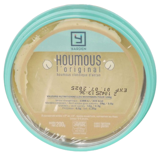 HOUMUS KOSHER YARDEN 200 GR.