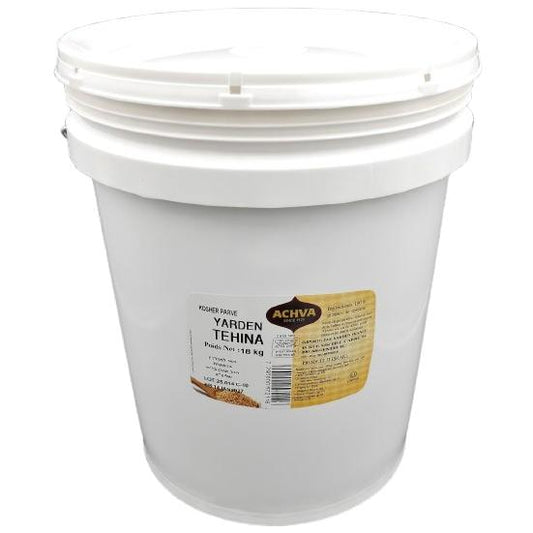 Tahini puro kosher Achva 18 kg.