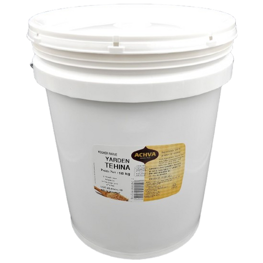 PURE KOSHER TAHINI ACHVA 18 KG.