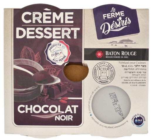 KOSHER CHOCOLATE DESSERT DAIRY BR 4 X 110 GR.