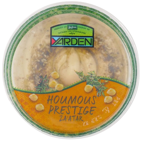 KOSHER PREMIUM HOUMUS WITH ZAATAR YARDEN (SABRA) 250 GR.