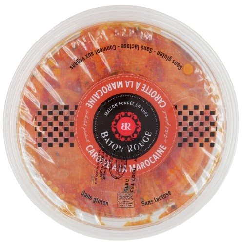 KOSHER SPICY MOROCCAN STYLE CARROTS BR 250 GR.