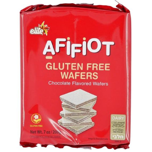 KOSHER GLUTEN FREE WAFERS AFIFIOT ELITE DAIRY 200 GR.