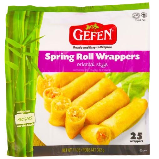 FOGLI PER INVOLTINI PRIMAVERA KOSHER GEFEN 25 FOGLI 454 GR.