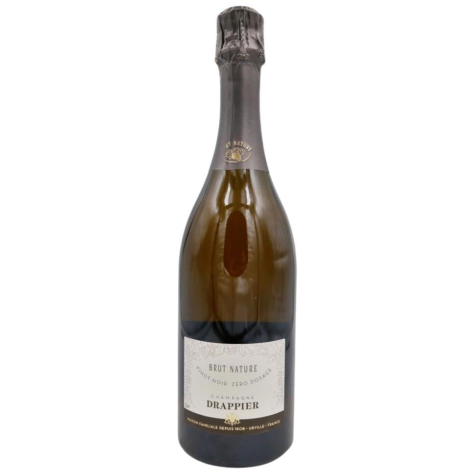 KOSHER CHAMPAGNE DRAPPIER BRUT NATURE PINOT NOIR ZERO DOSAGE 750 ML.