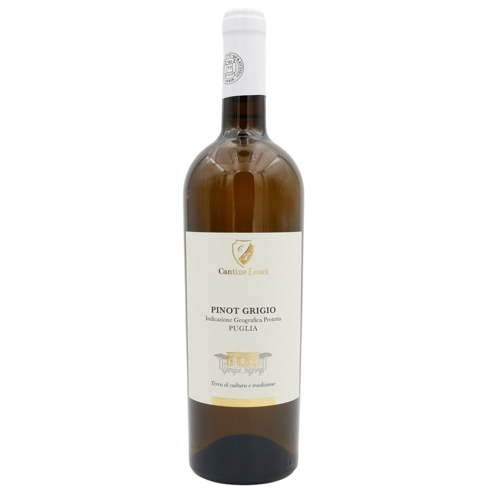 PINOT GRIGIO I.G.P. LEUCI 750 ML. Kosher White Wine From Italy
