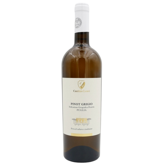 PINOT GRIGIO I.G.P. LEUCI 750 ML. Kosher White Wine From Italy