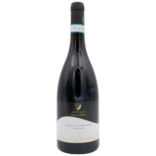 PRIMITIVO DI MANDURIA D.O.C 750 ML.  Kosher Red Wine From Italy