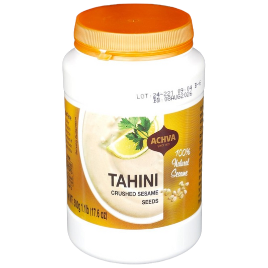 PURE KOSHER TAHINI ACHVA SG 500 GR.
