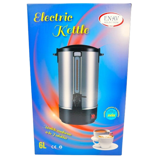 SHABBOS BOILER 6 LT.Shabbath water boiler  with Keep Warm Function