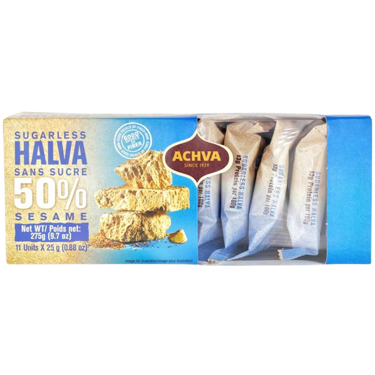 SUGARLESS KOSHER HALVA SNACKS 11 × 25 GR.